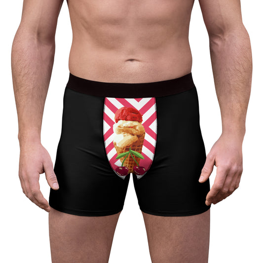 Sweet Men's Boxer Briefs in Black by Crave