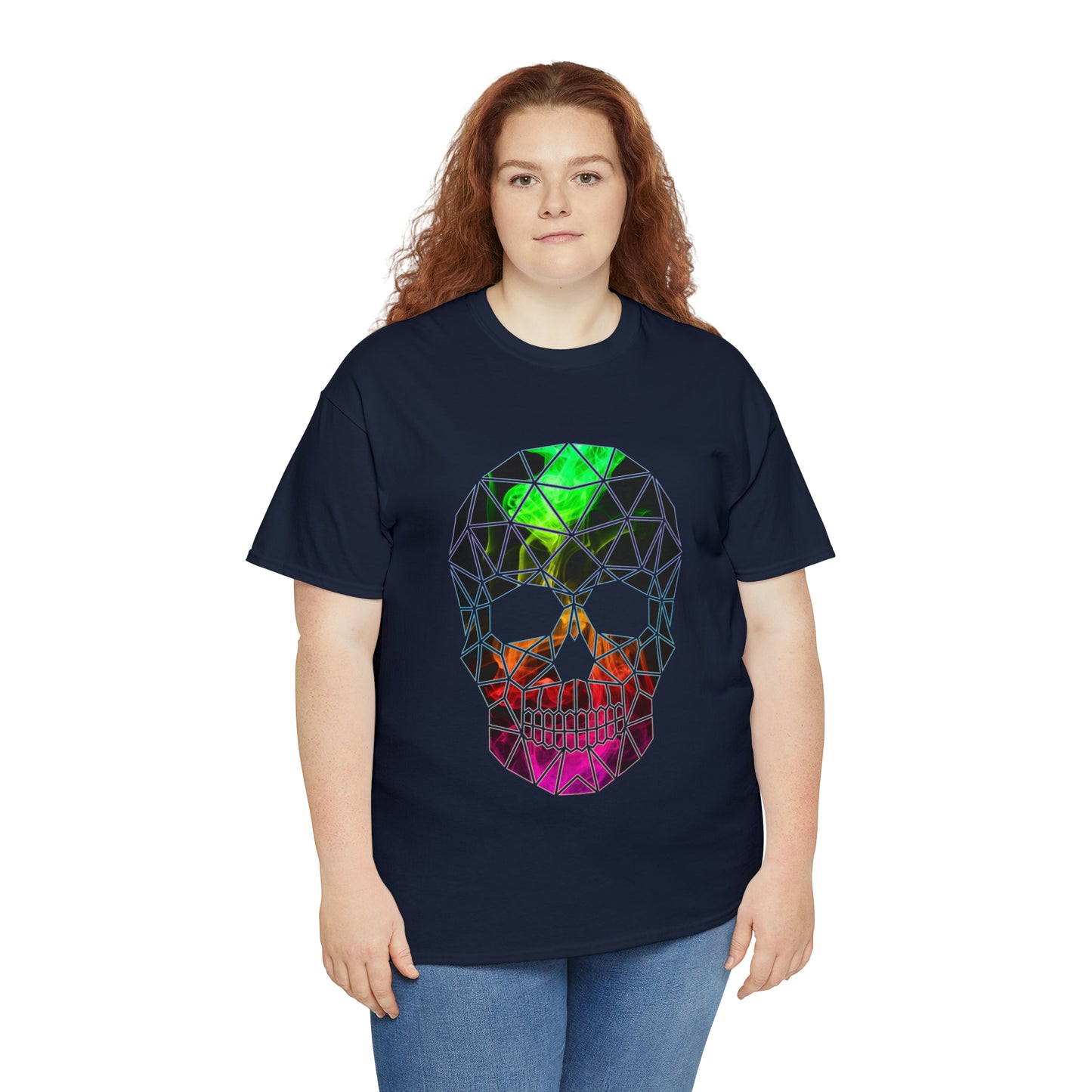 Skull Mosaic 5 Heavy Cotton Tee