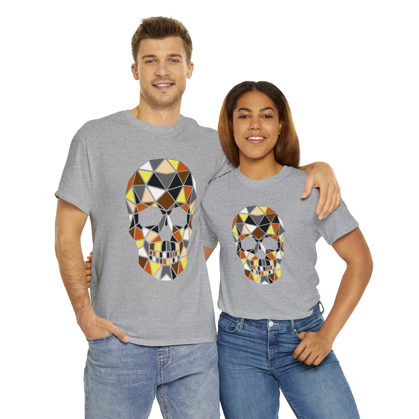 Skull Mosaic 6 Cotton Tee