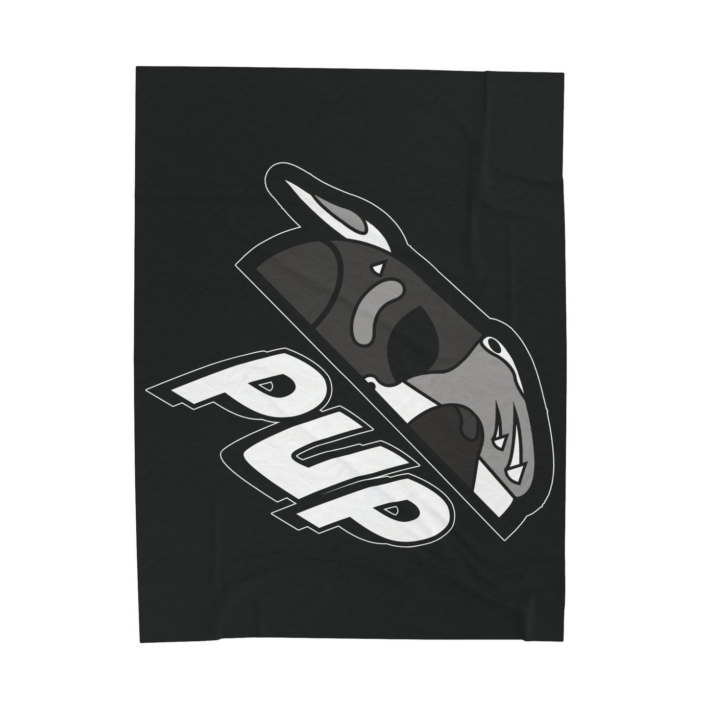 Pup Hood 2 Velveteen Plush Blanket