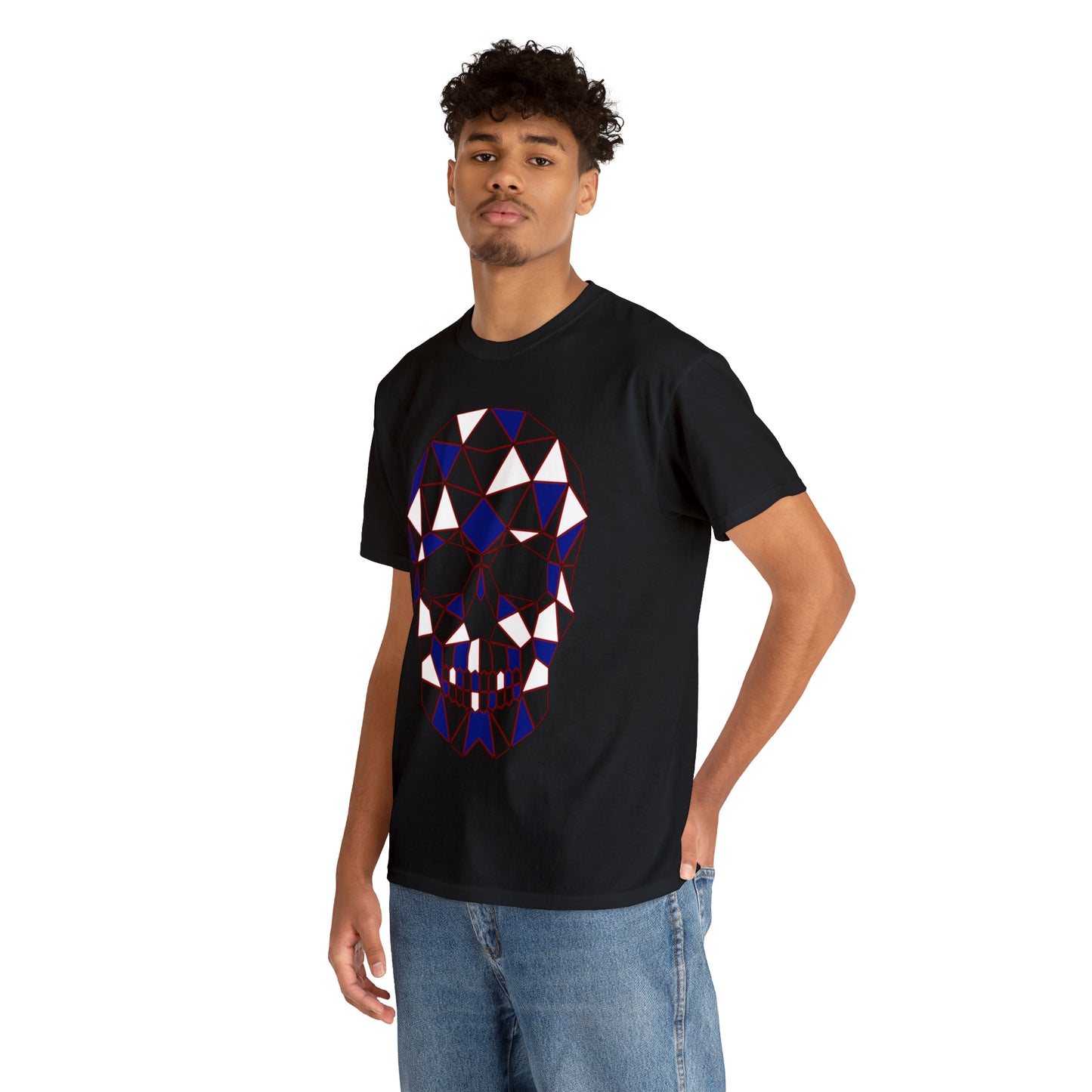 Skull Mosaic Heavy Cotton Tee