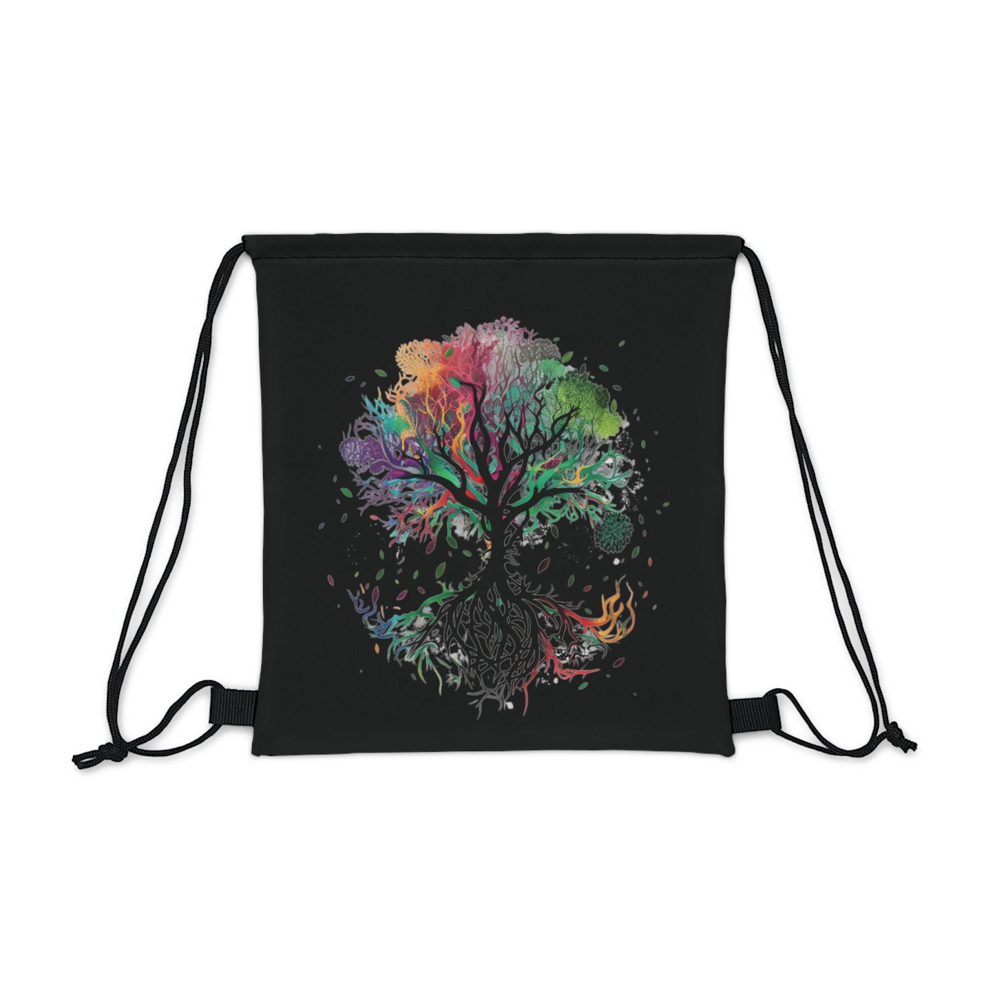 Tree 3 Outdoor Drawstring Bag