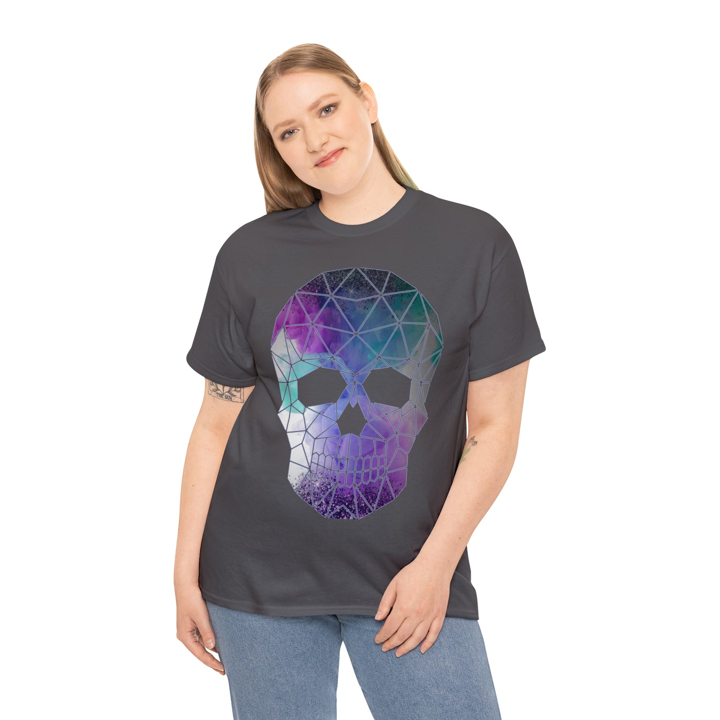 Skull Mosaic 2 Heavy Cotton Tee