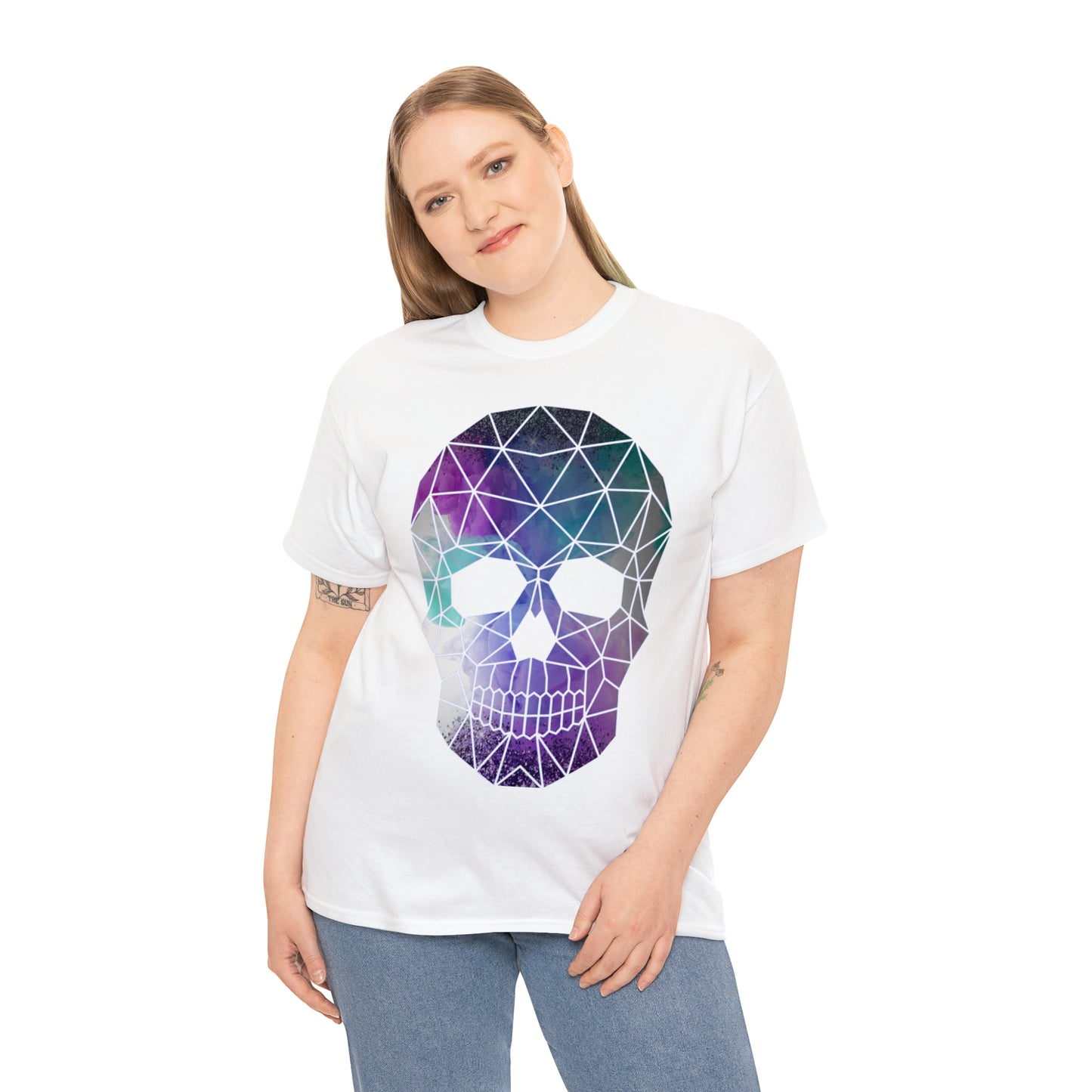 Skull Mosaic 2 Heavy Cotton Tee