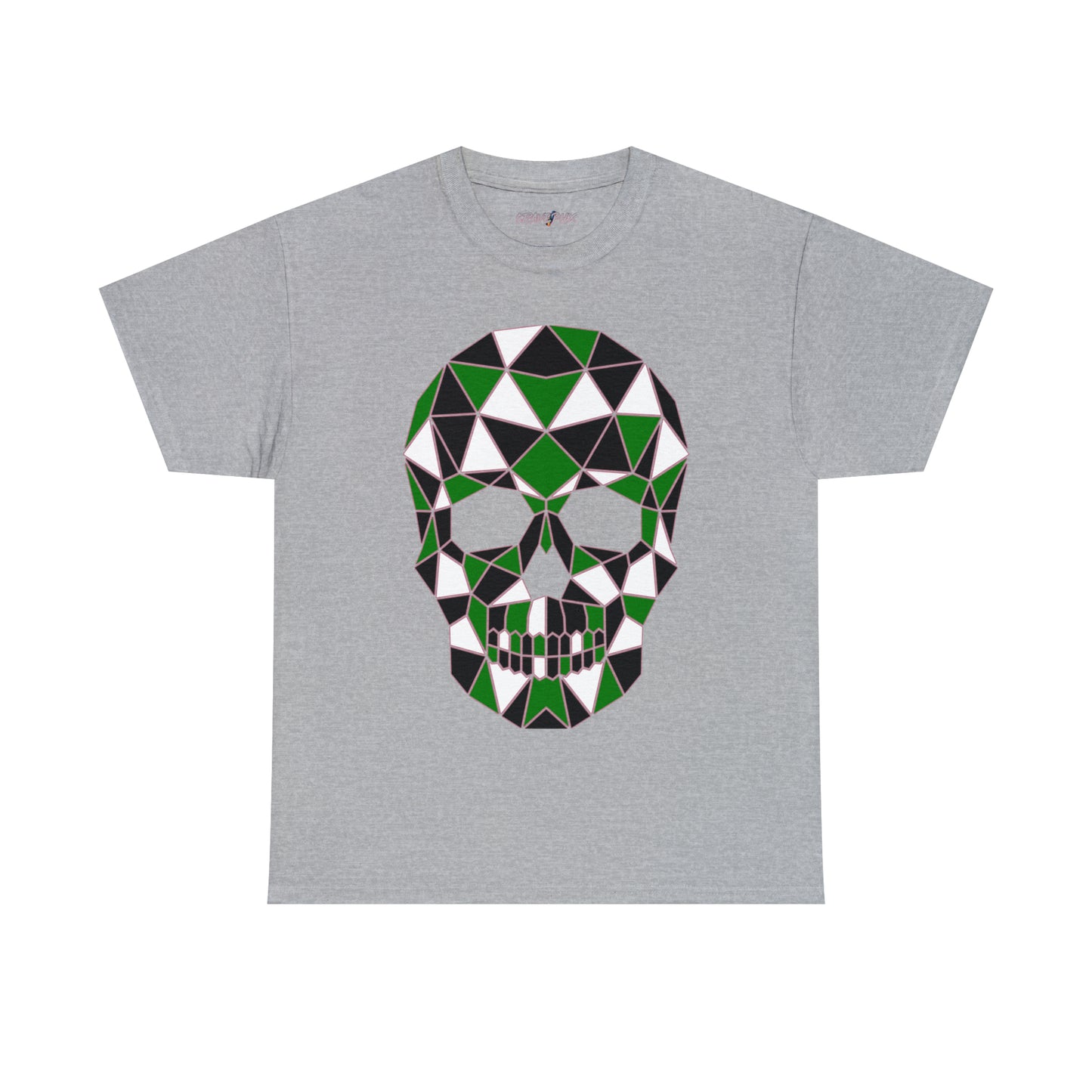 Skull Mosaic 3 Heavy Cotton Tee