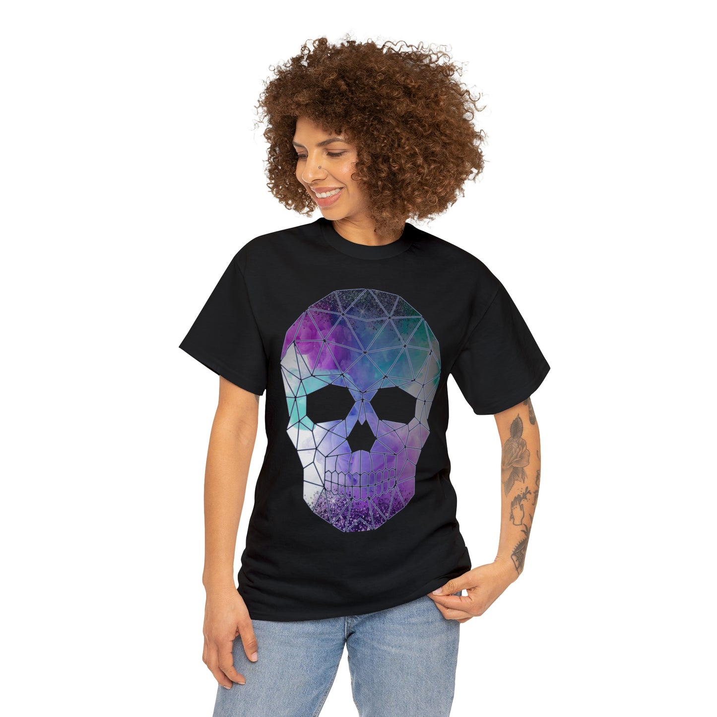 Skull Mosaic 2 Heavy Cotton Tee