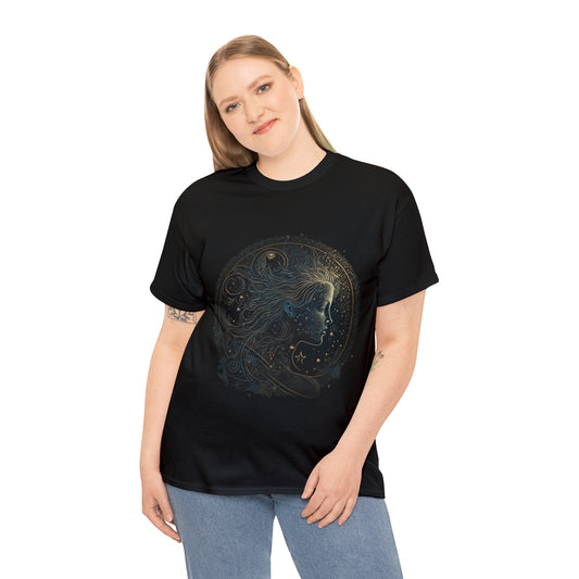 Aquarius Celestial Cotton Tee