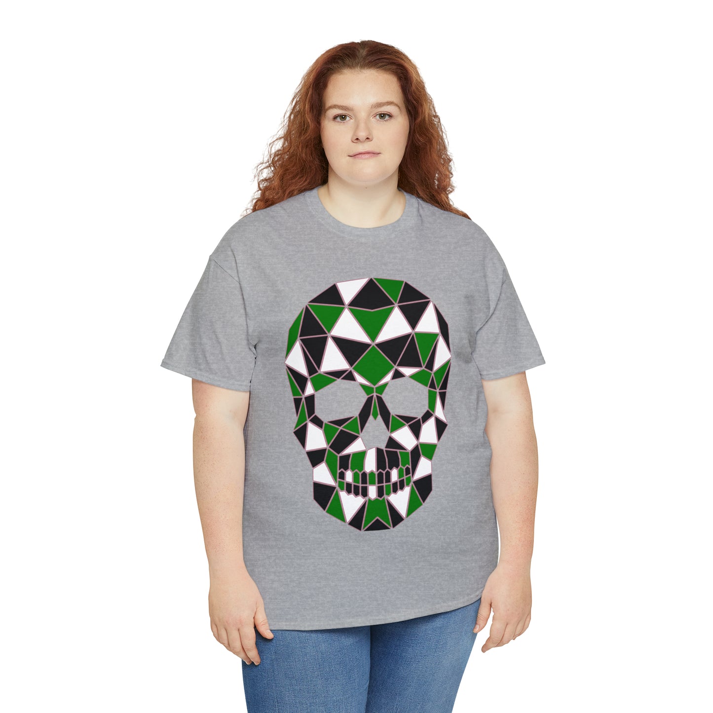 Skull Mosaic 3 Heavy Cotton Tee