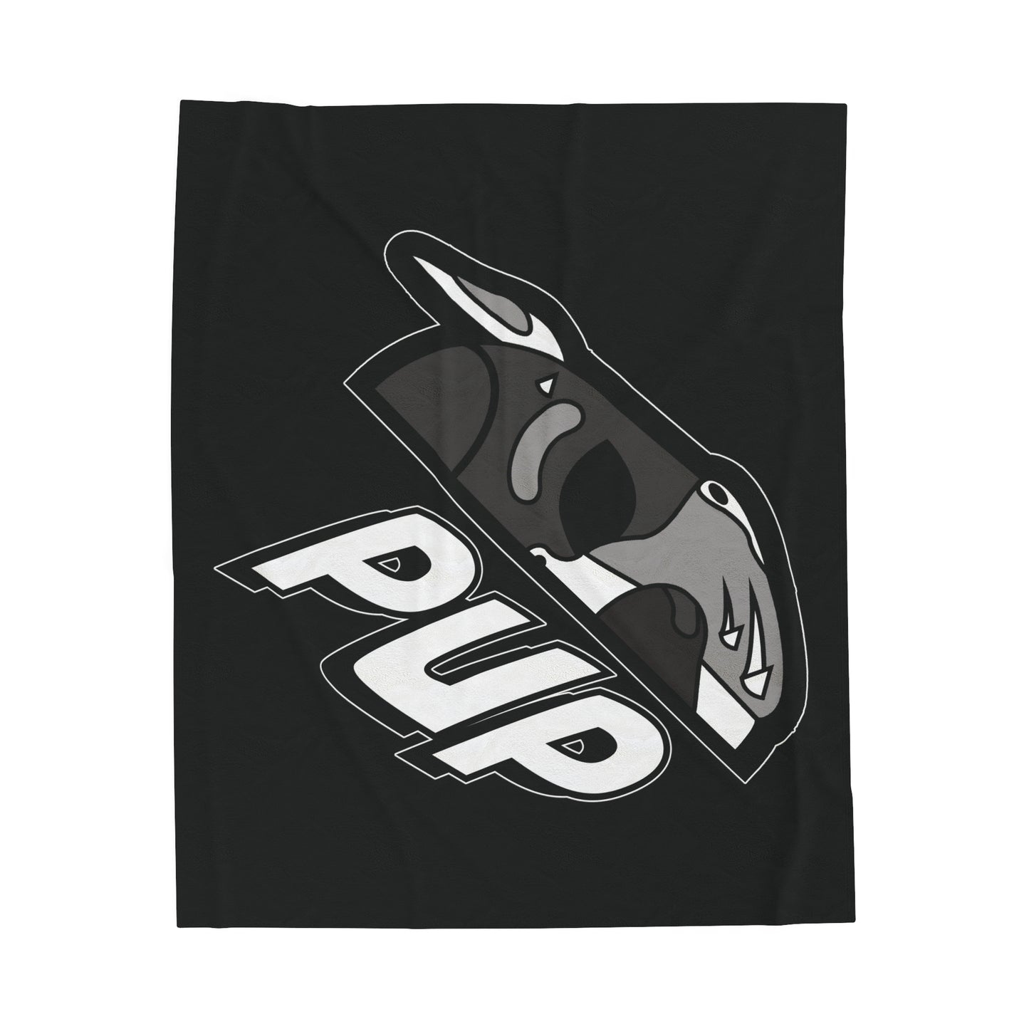 Pup Hood 2 Velveteen Plush Blanket