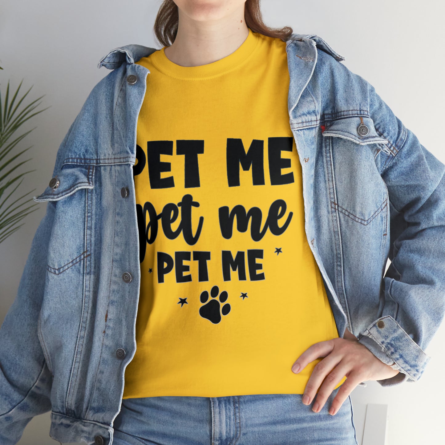 Pet Me Heavy Cotton Tee