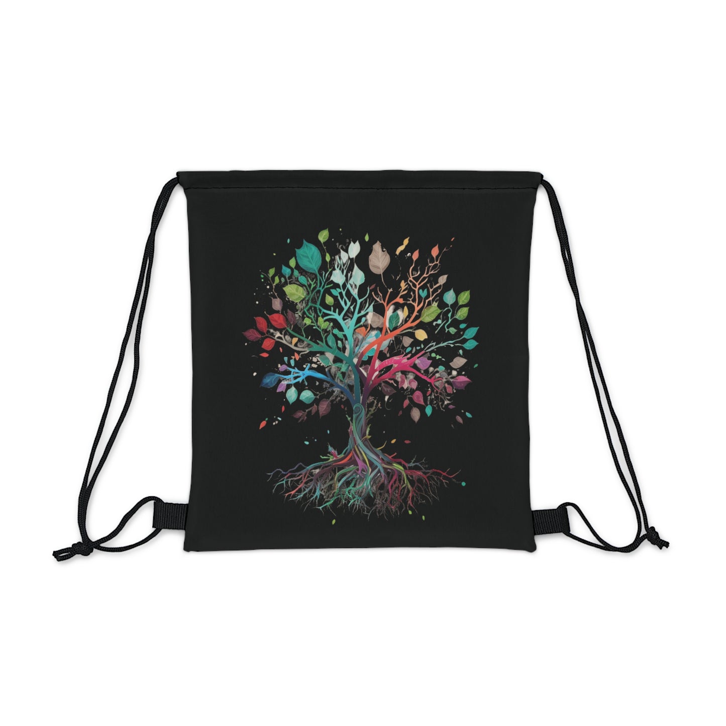 Tree 8 Outdoor Drawstring Bag