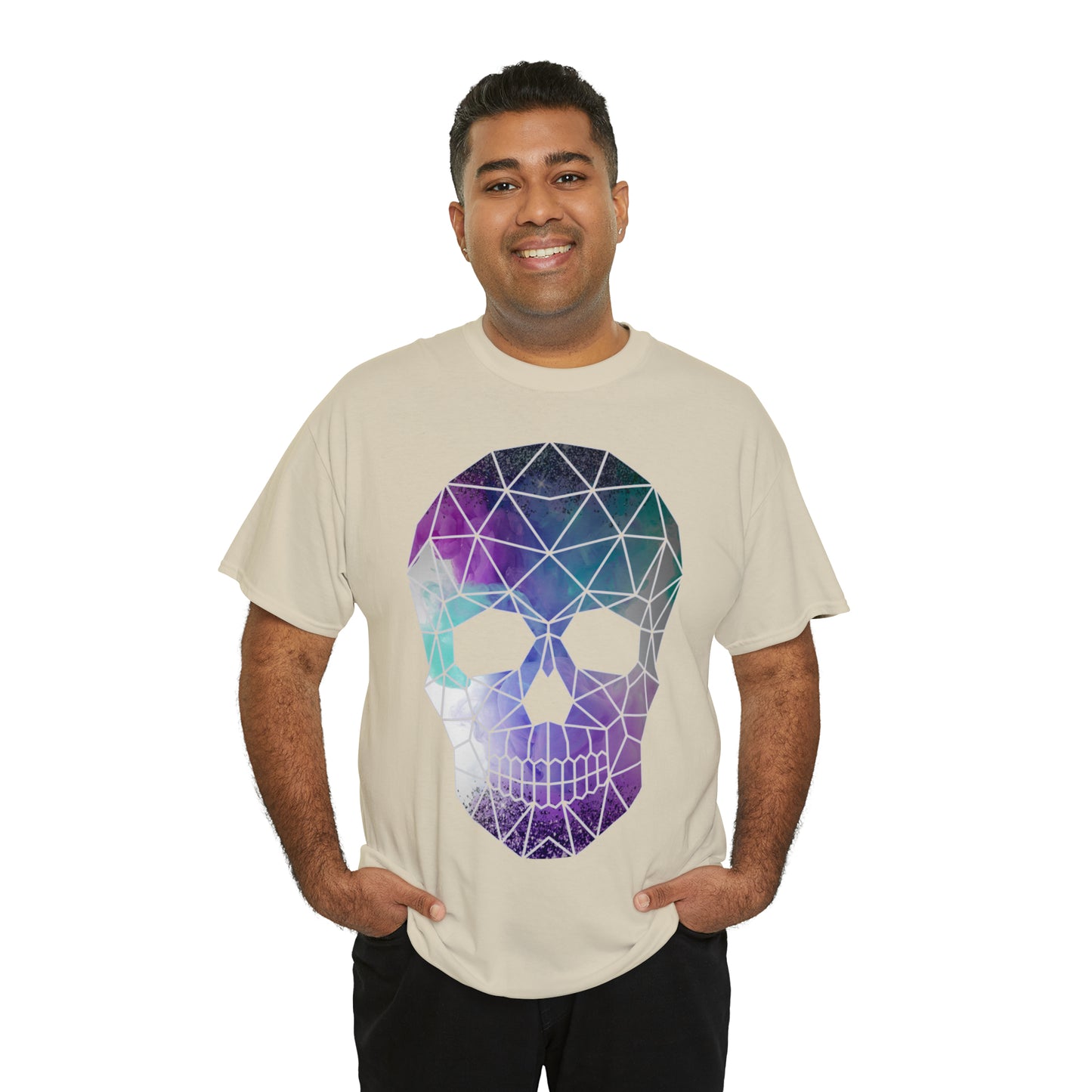 Skull Mosaic 2 Heavy Cotton Tee