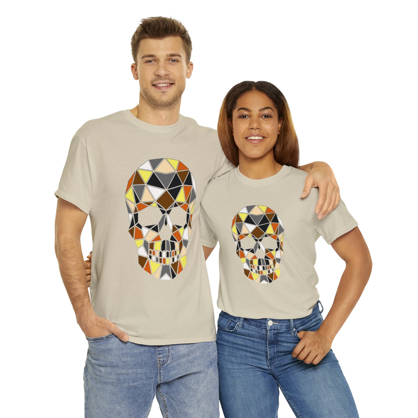 Skull Mosaic 6 Cotton Tee