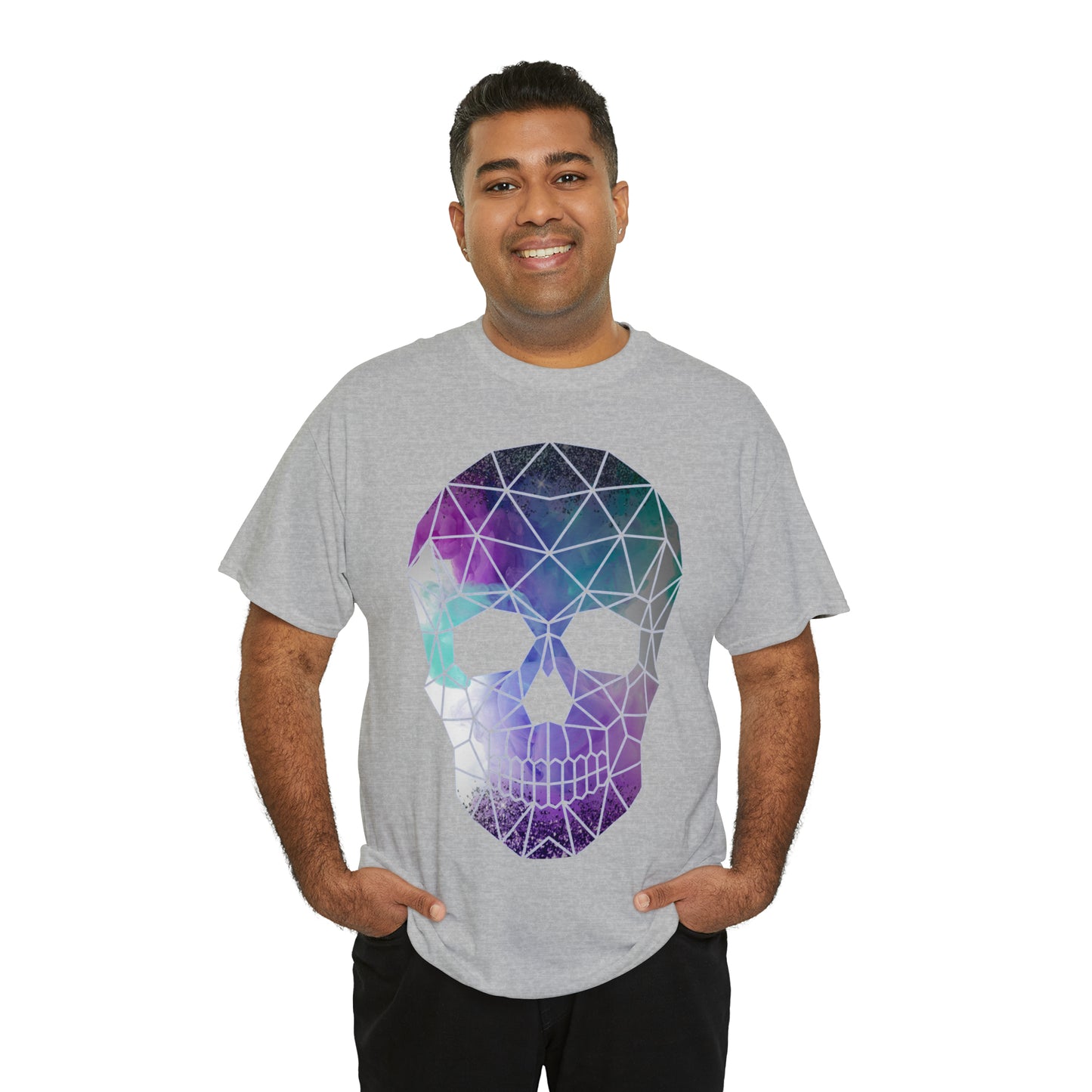 Skull Mosaic 2 Heavy Cotton Tee