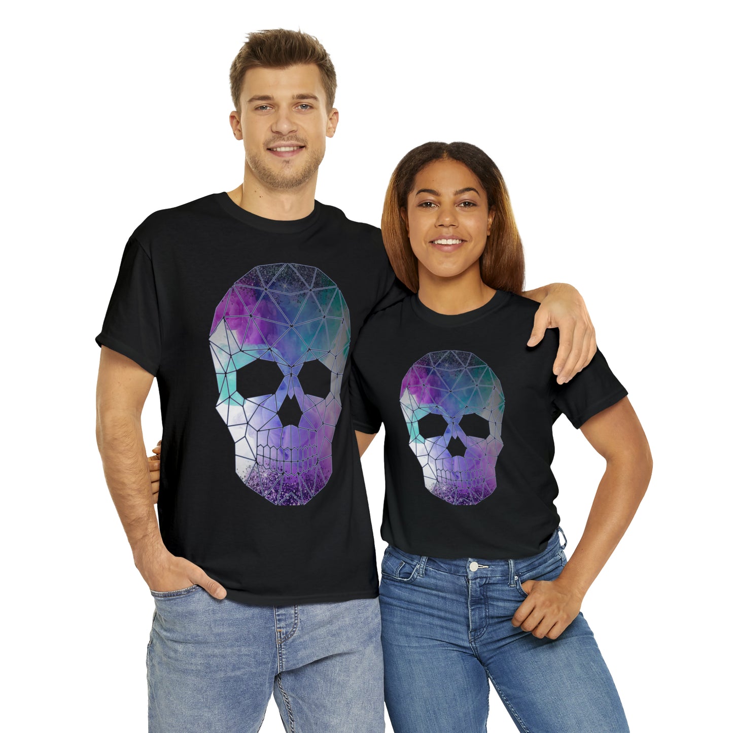 Skull Mosaic 2 Heavy Cotton Tee