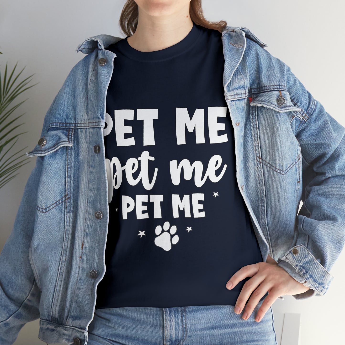 Pet Me Heavy Cotton Tee