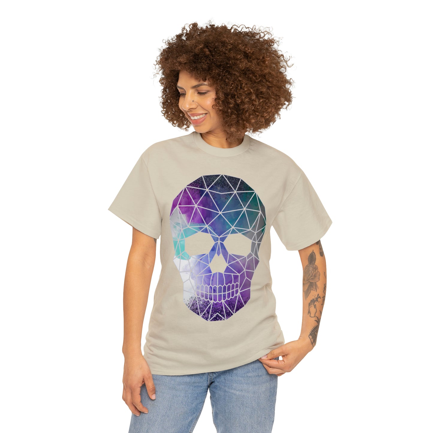 Skull Mosaic 2 Heavy Cotton Tee