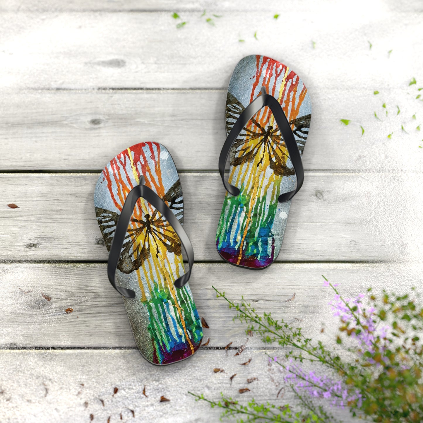 Beautiful Pride Flip Flops