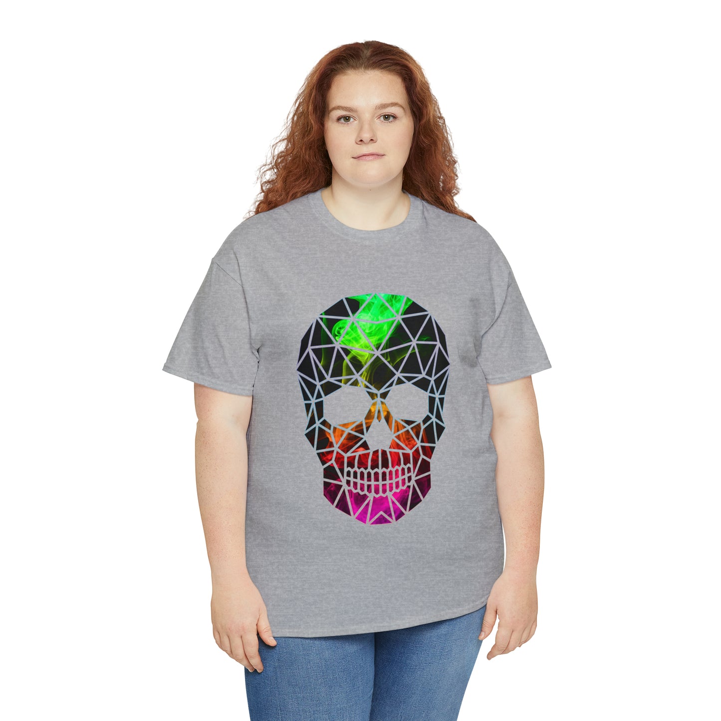 Skull Mosaic 5 Heavy Cotton Tee