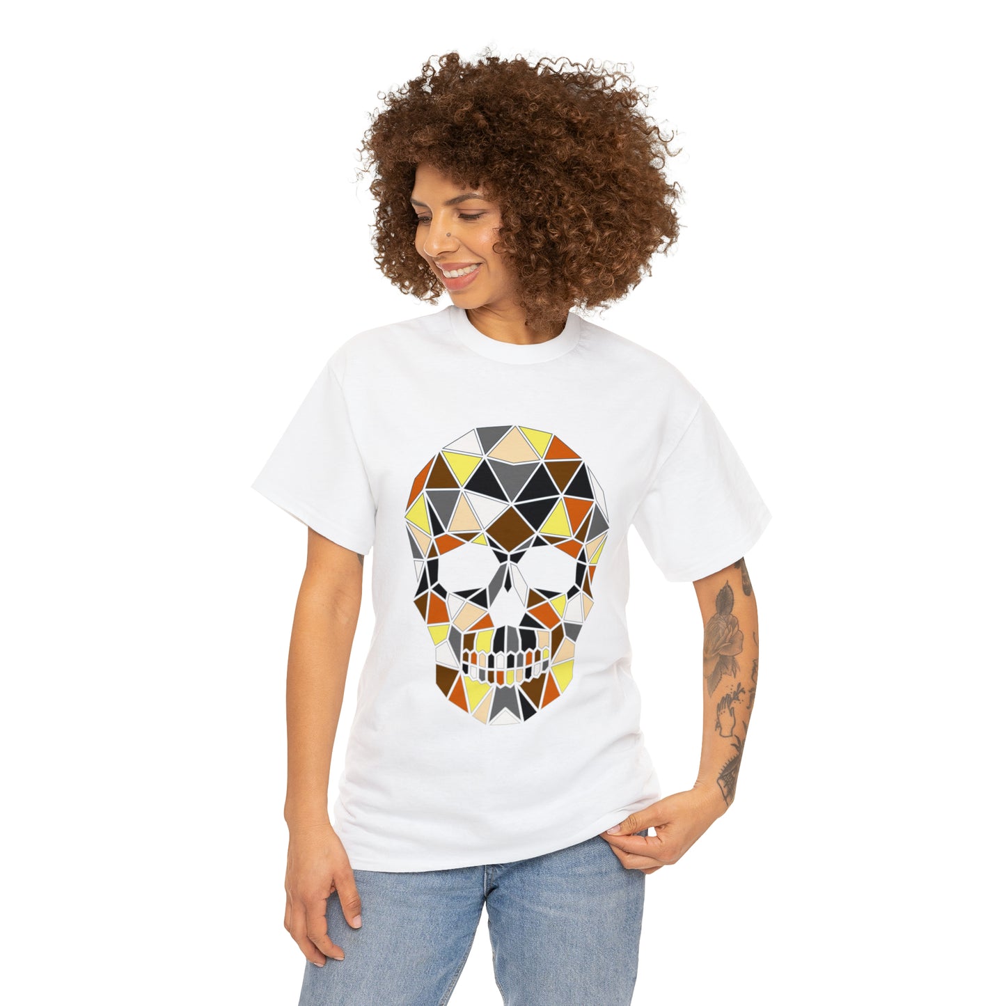 Skull Mosaic 6 Cotton Tee