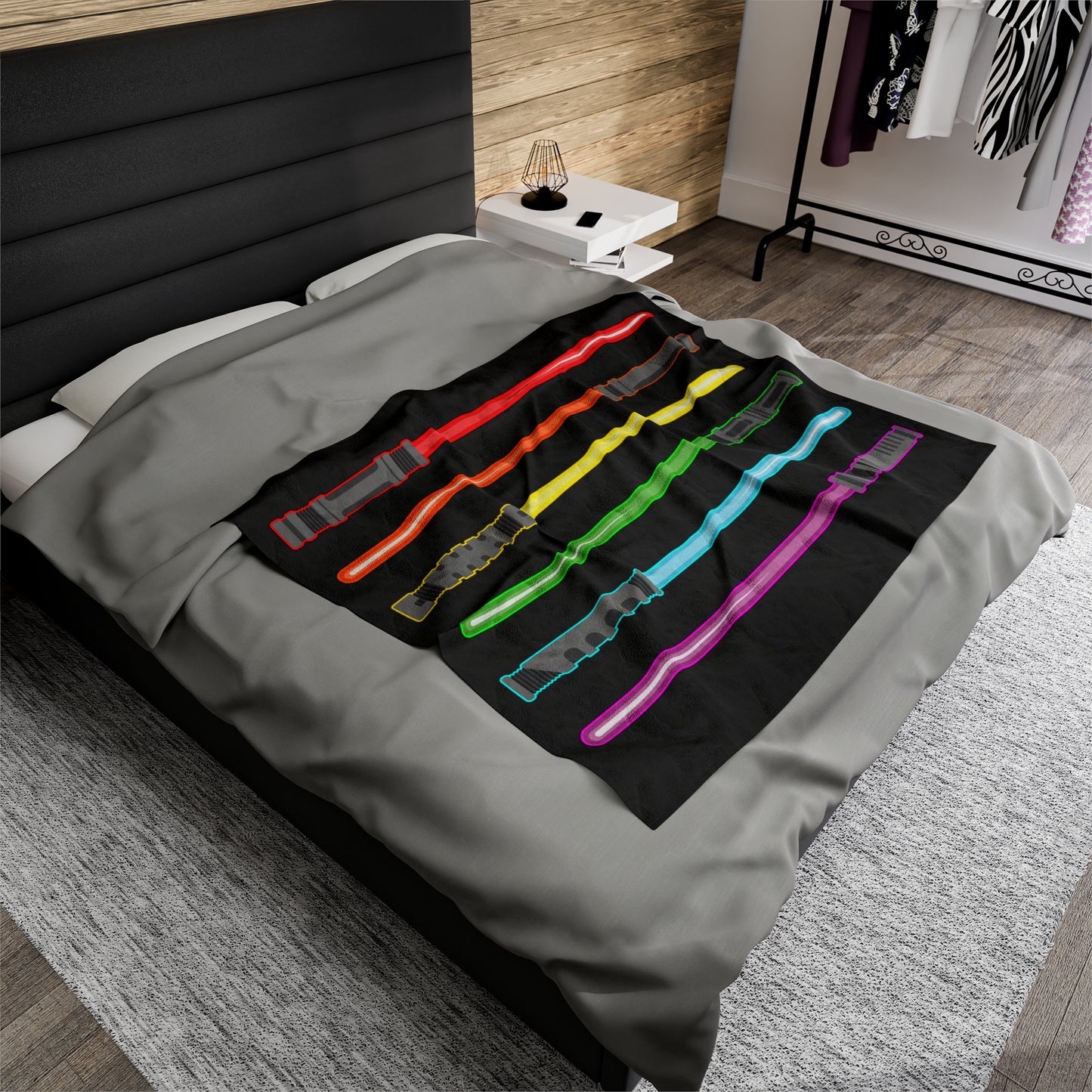 Lightsaber Plush Blanket