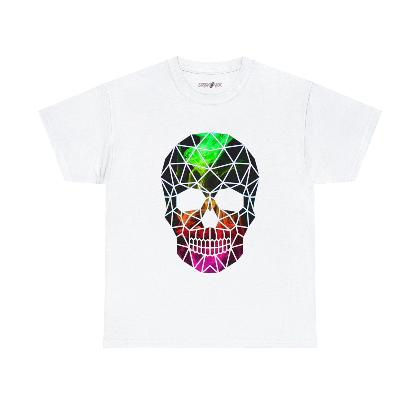 Skull Mosaic 5 Heavy Cotton Tee