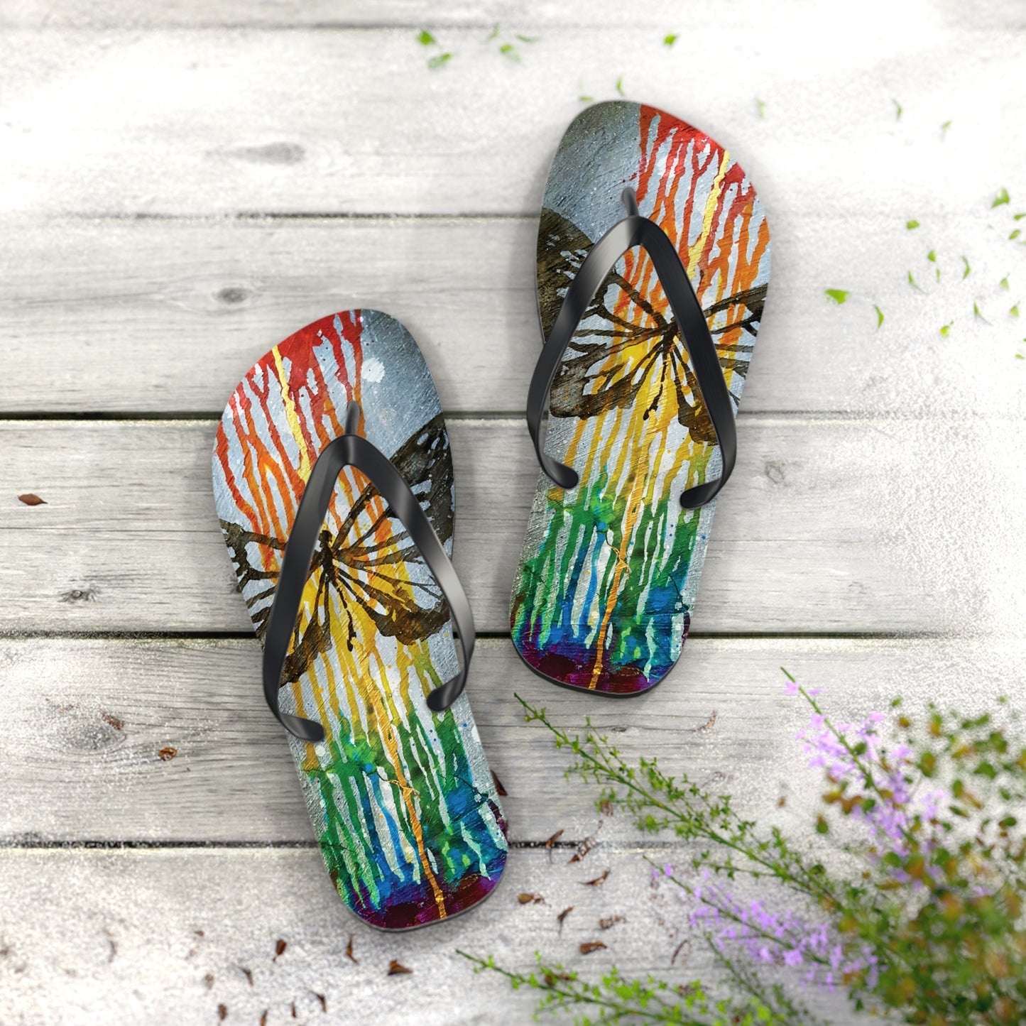 Beautiful Pride Flip Flops