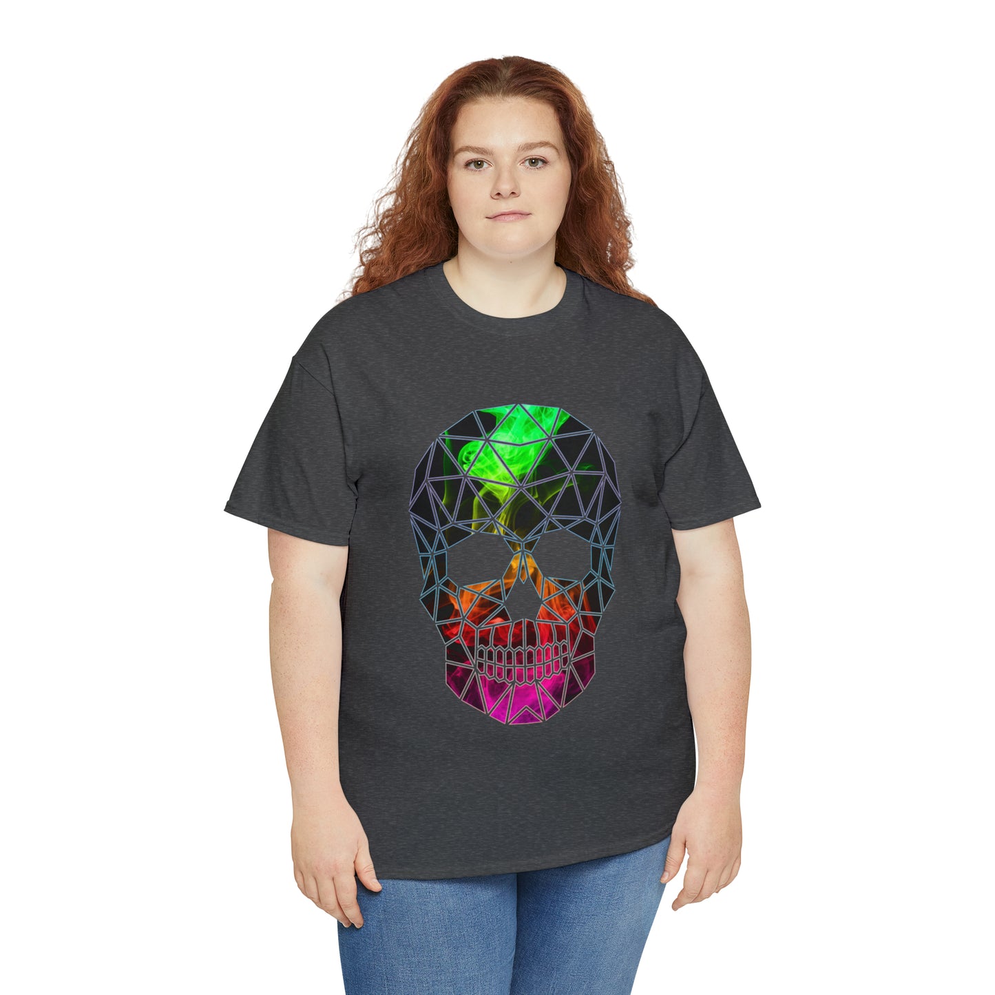 Skull Mosaic 5 Heavy Cotton Tee