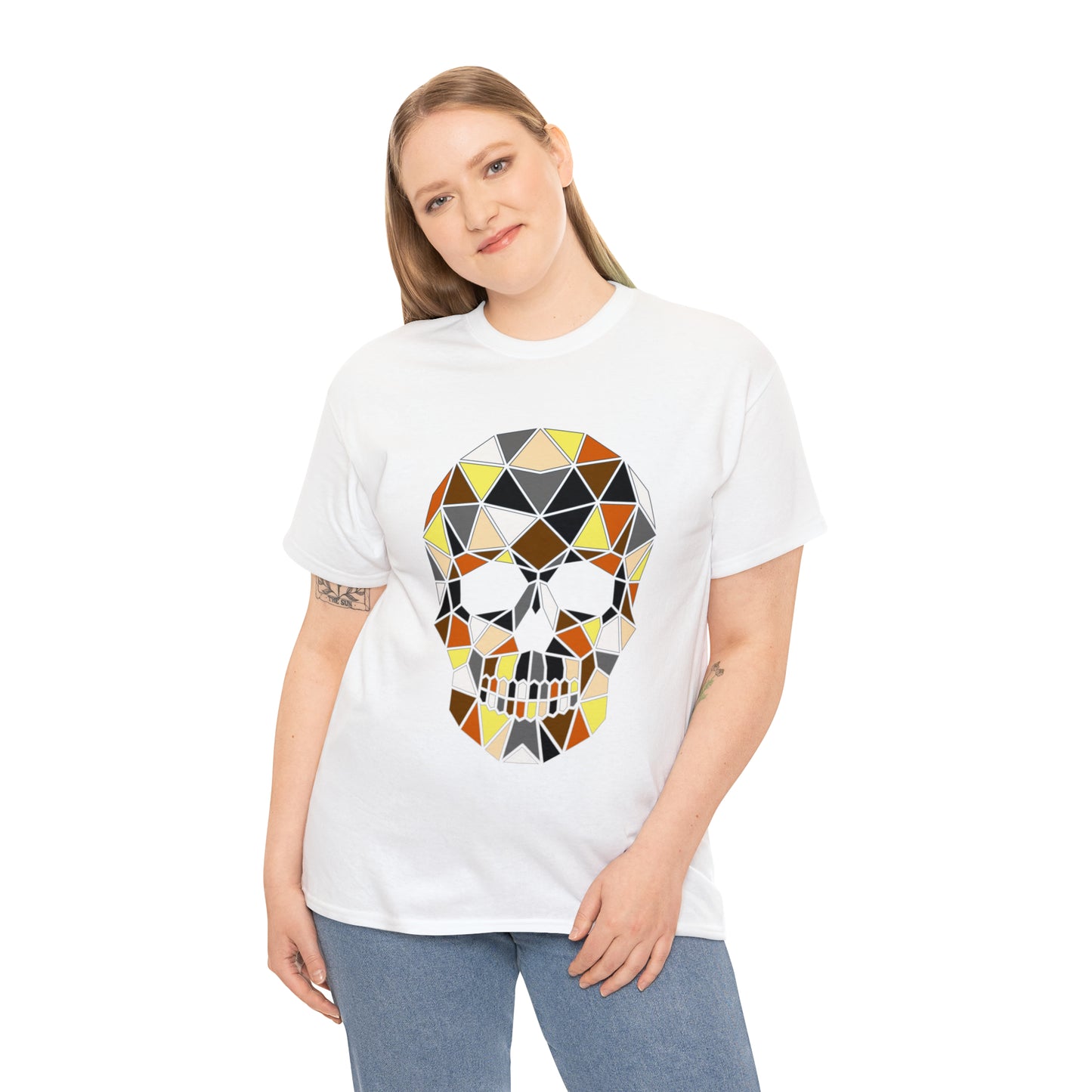 Skull Mosaic 6 Cotton Tee