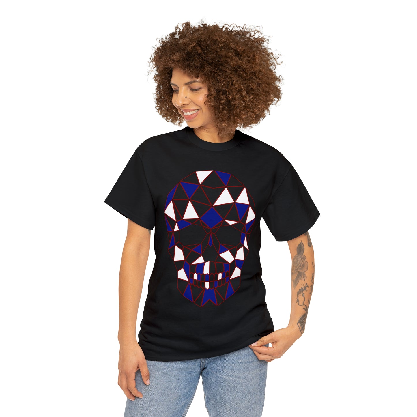 Skull Mosaic Heavy Cotton Tee