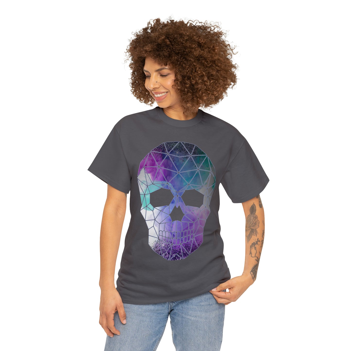 Skull Mosaic 2 Heavy Cotton Tee