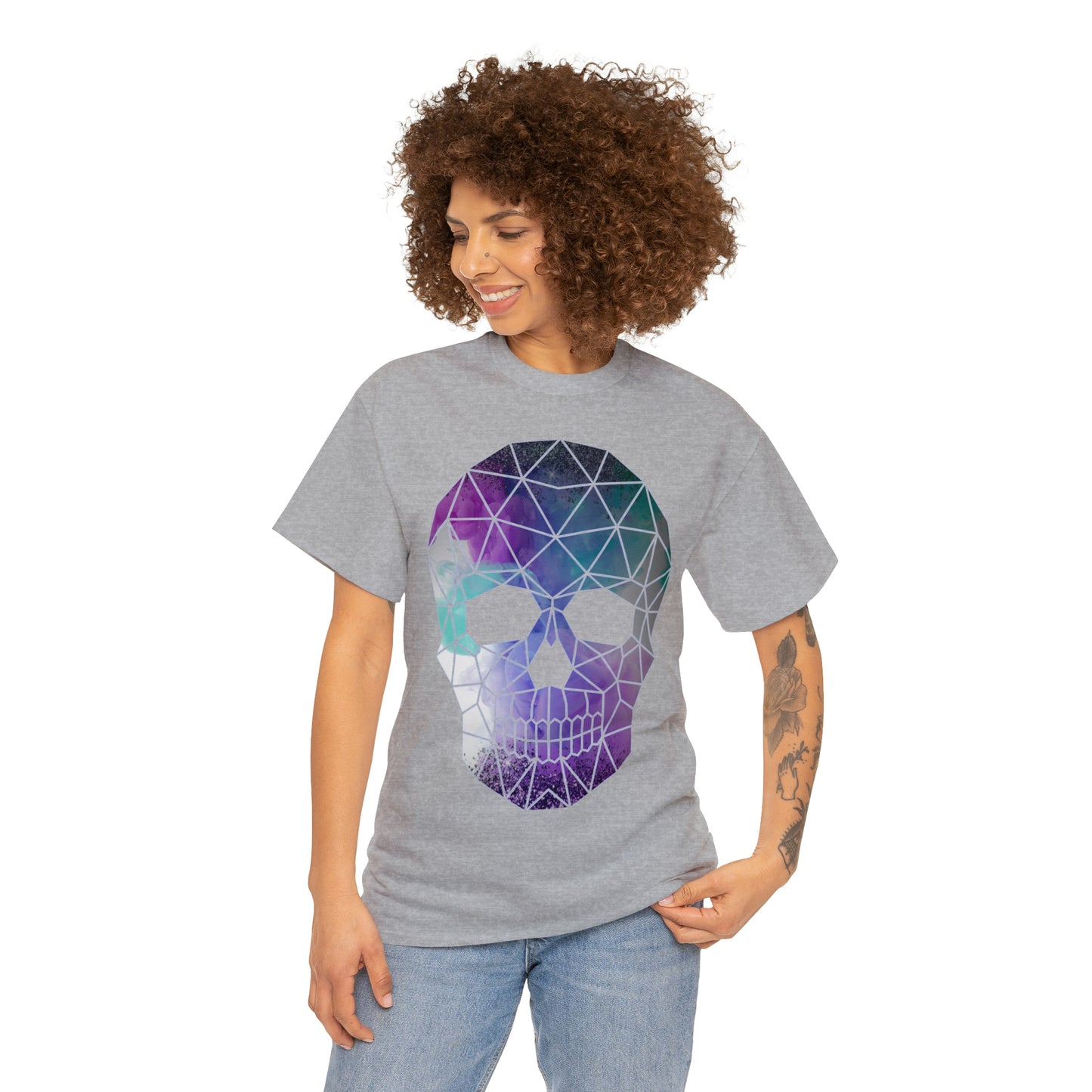 Skull Mosaic 2 Heavy Cotton Tee