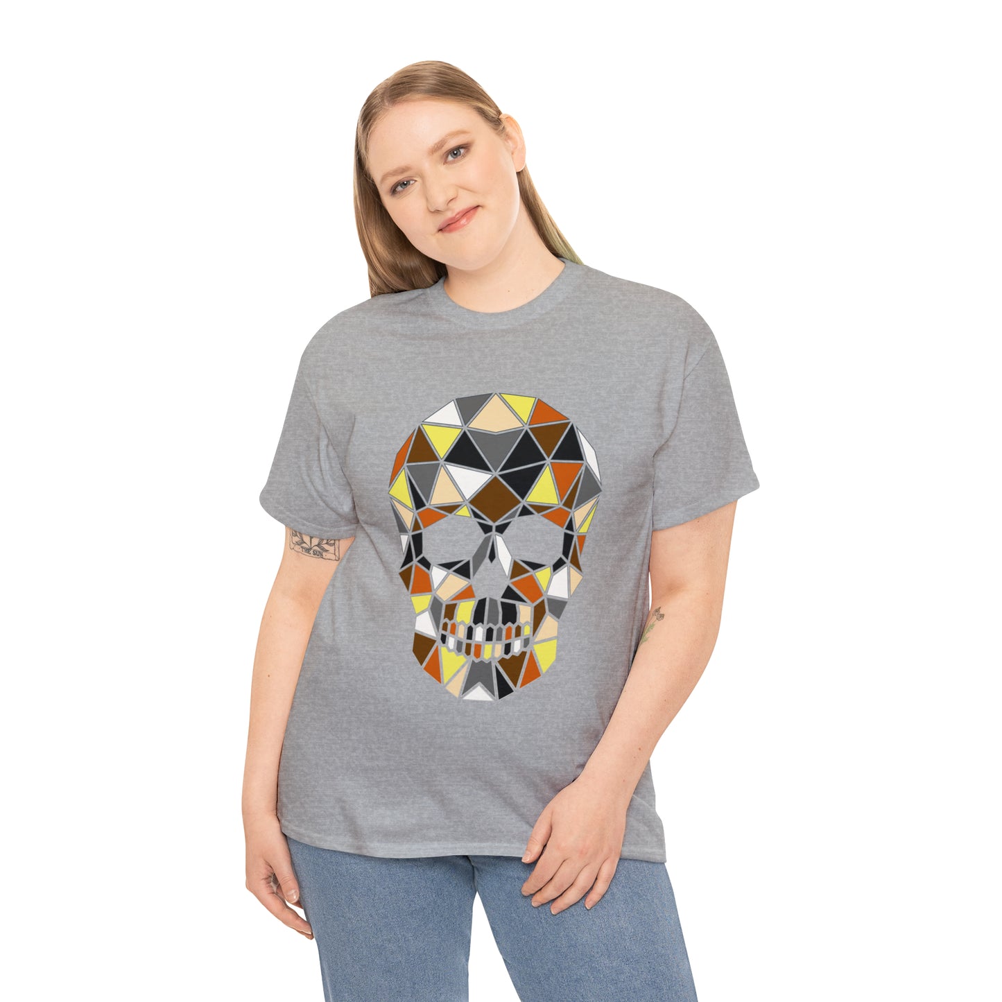 Skull Mosaic 6 Cotton Tee