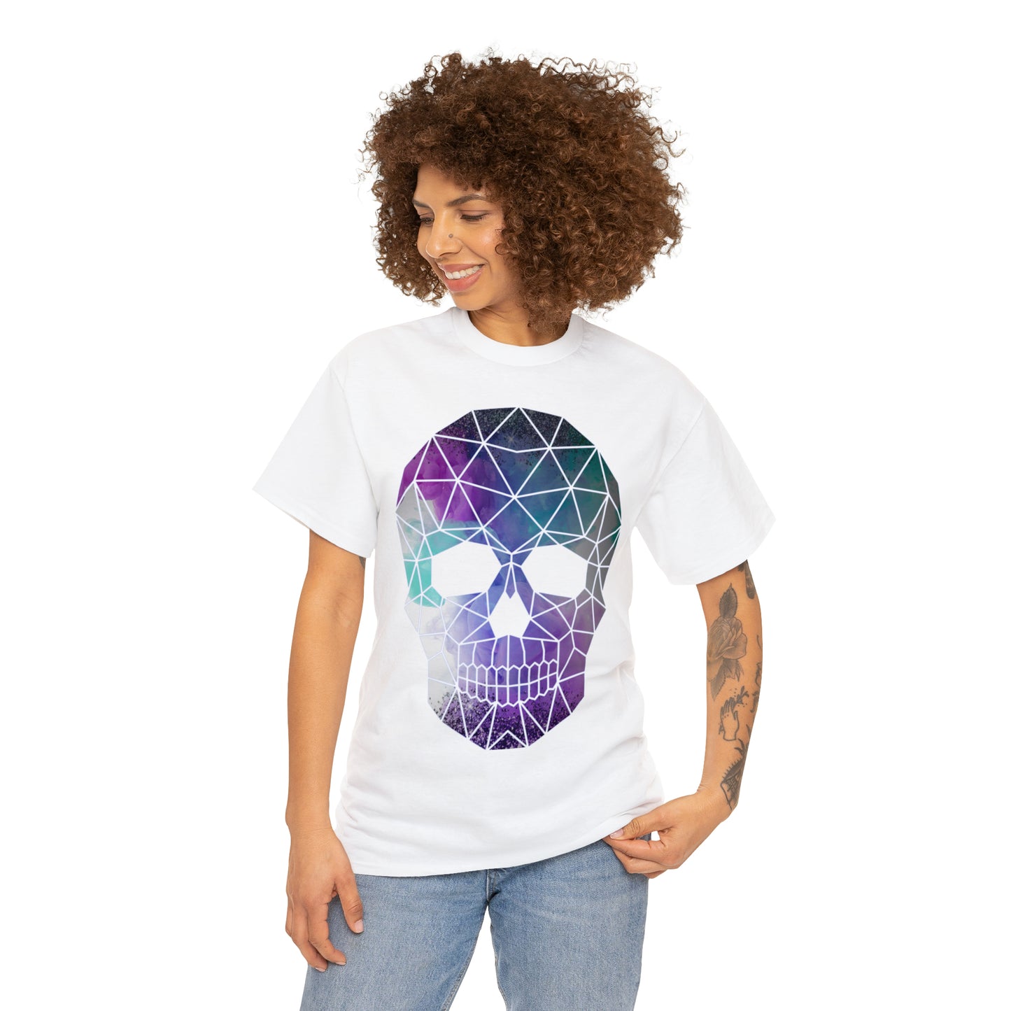 Skull Mosaic 2 Heavy Cotton Tee