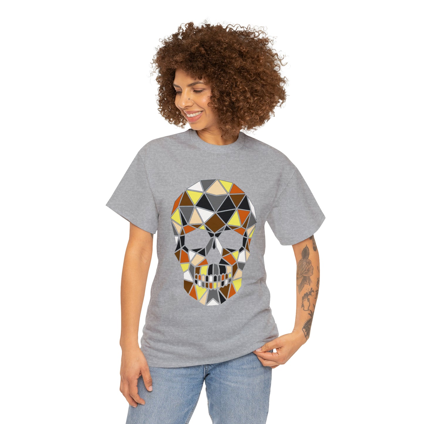 Skull Mosaic 6 Cotton Tee