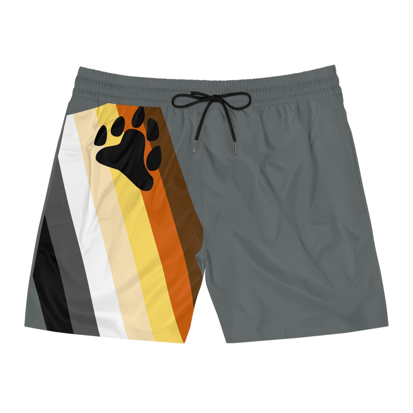 Bear Mid-Length Swim Shorts (AOP)