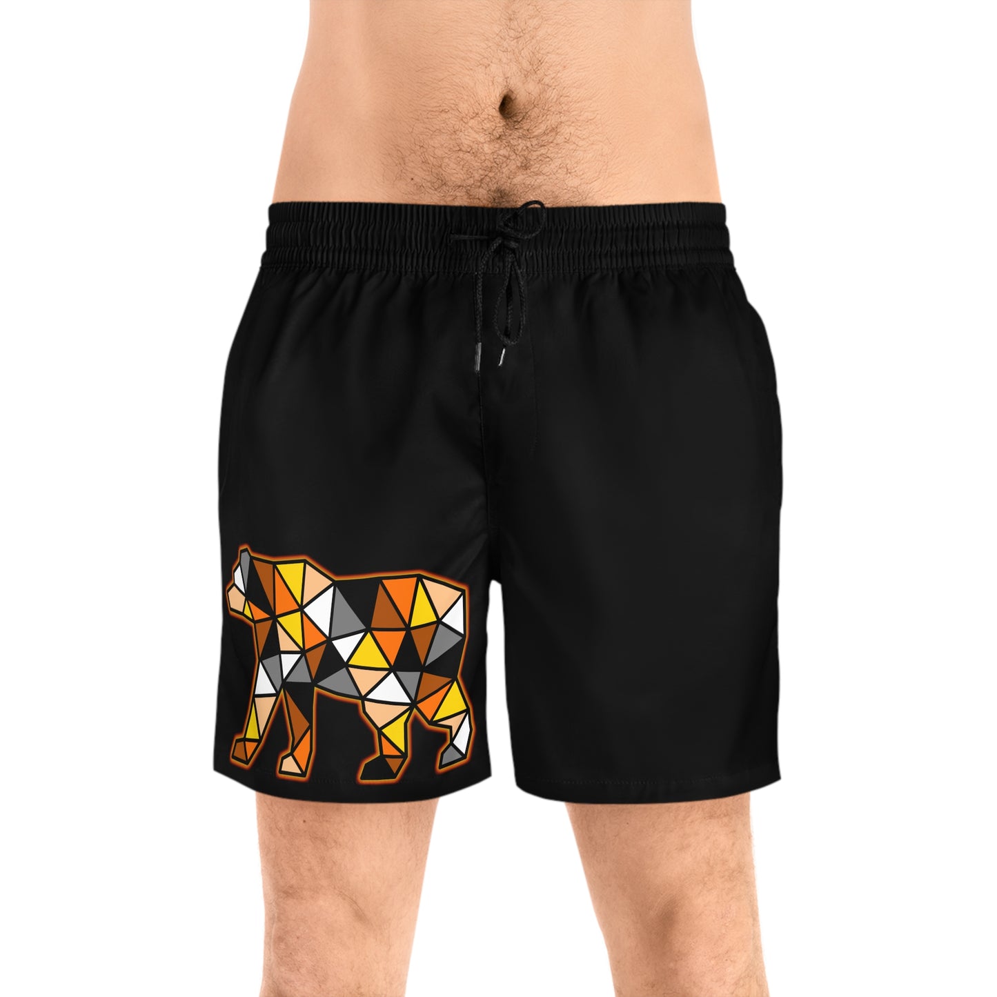 Mosiac Bear Swim Shorts