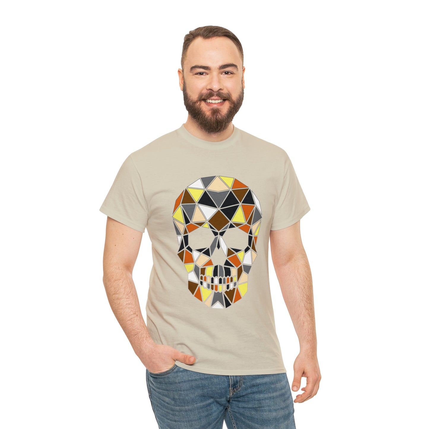 Skull Mosaic 6 Cotton Tee