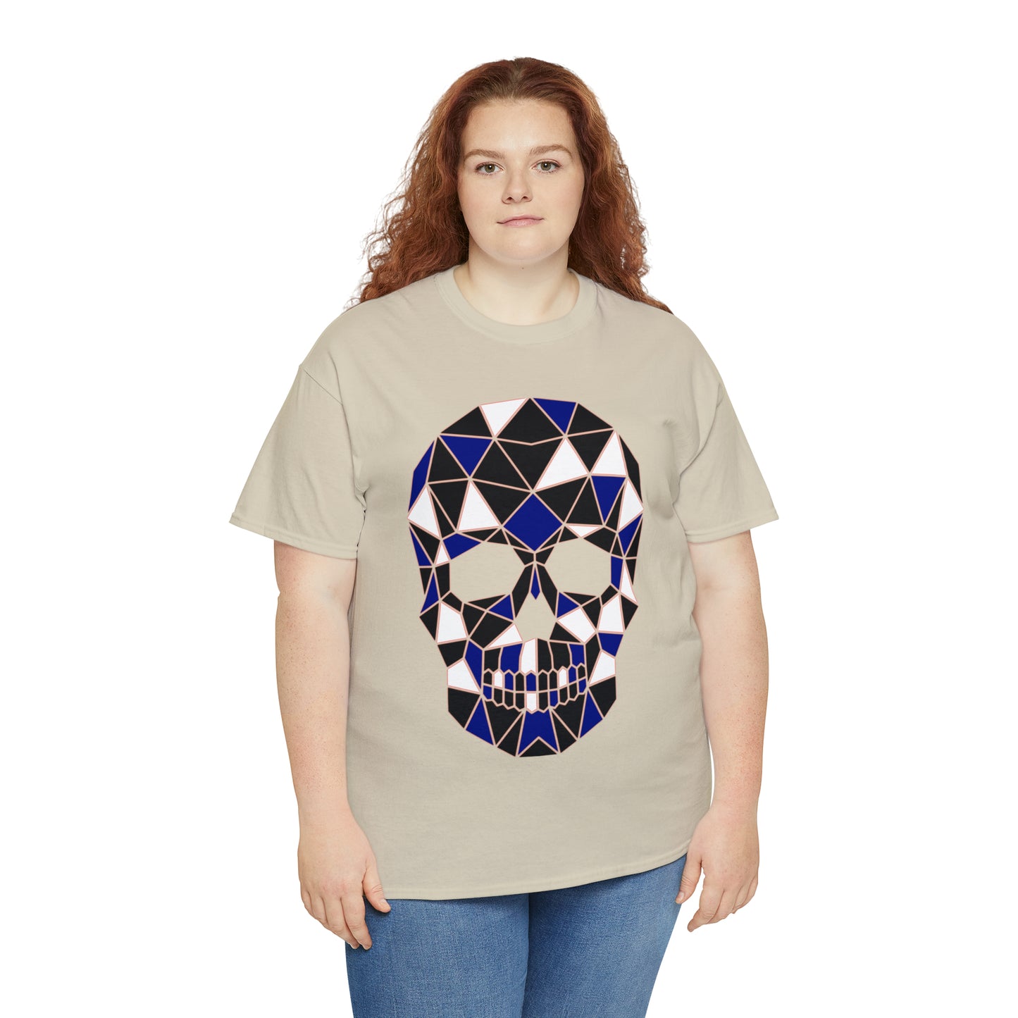 Skull Mosaic Heavy Cotton Tee