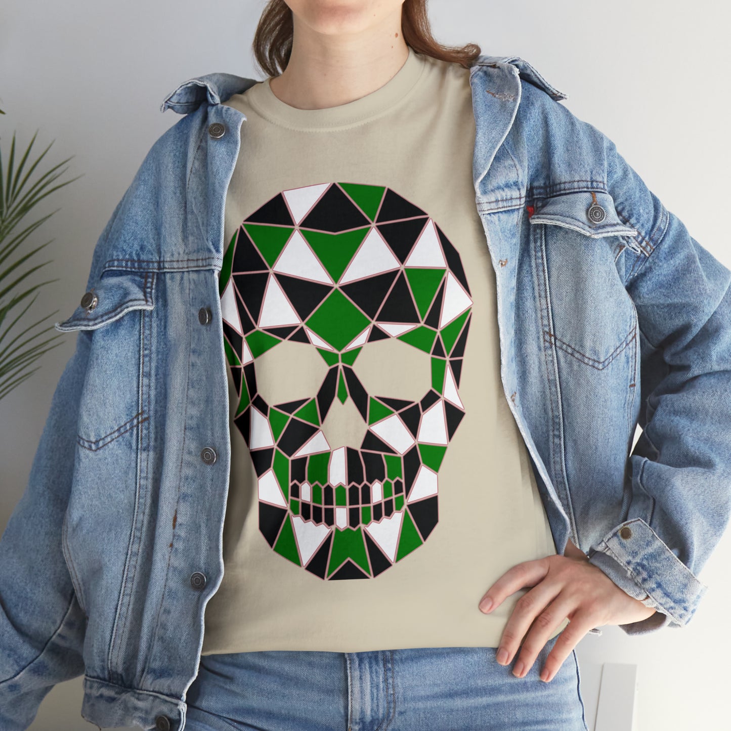 Skull Mosaic 3 Heavy Cotton Tee