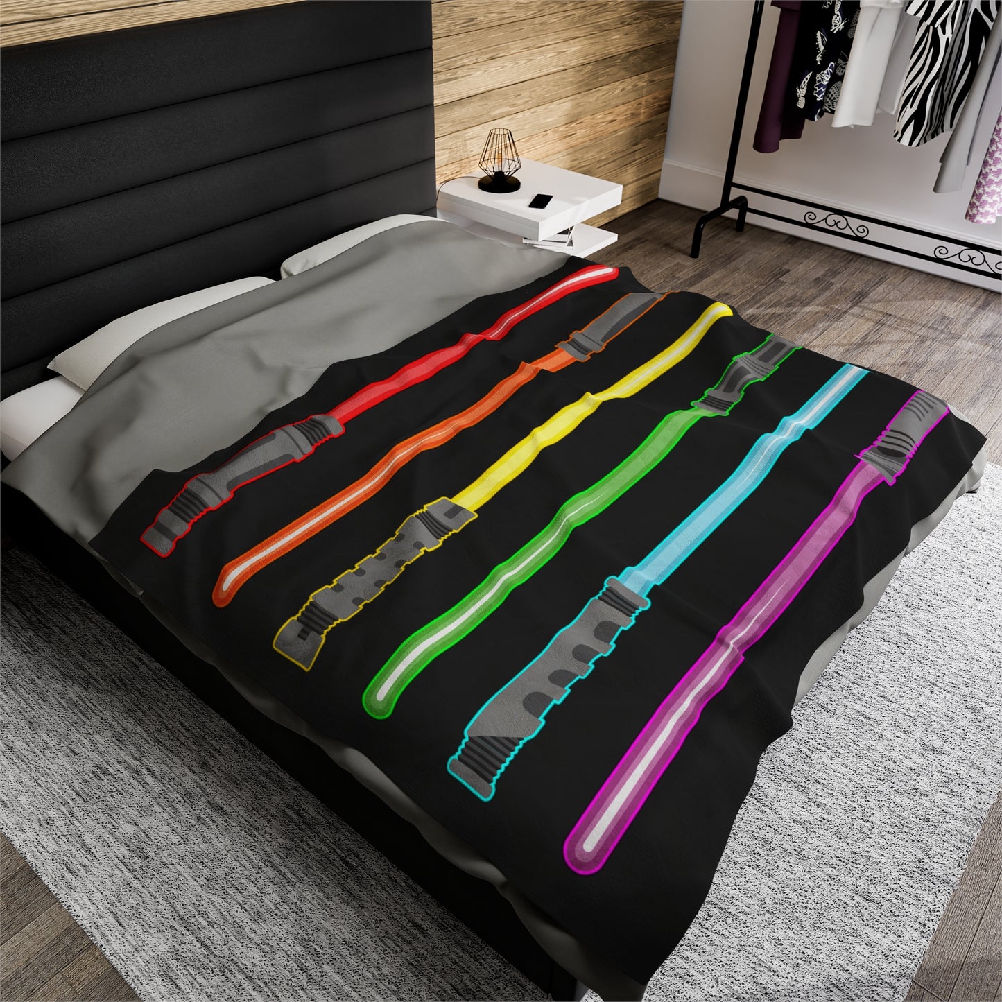 Lightsaber Plush Blanket