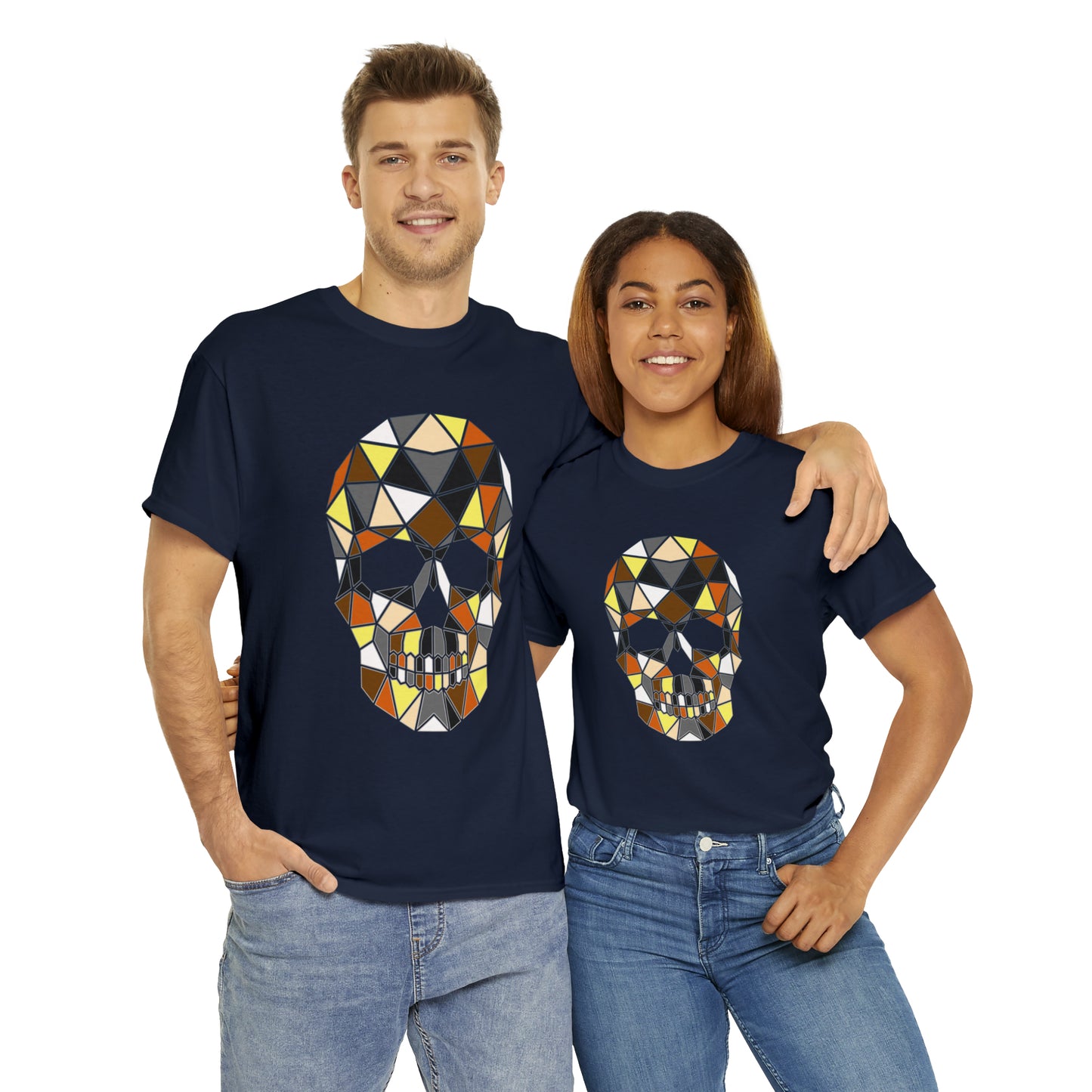 Skull Mosaic 6 Cotton Tee