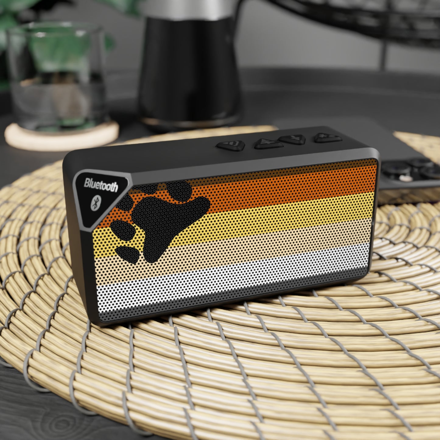 Bear Pride Flag - Jabba Bluetooth Speaker