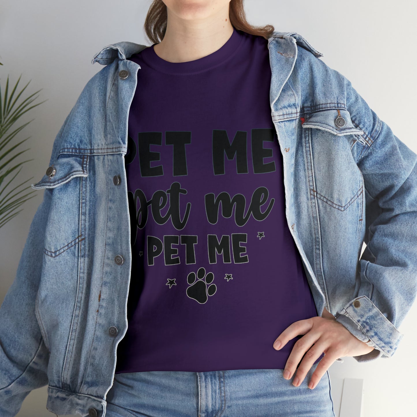 Pet Me Heavy Cotton Tee