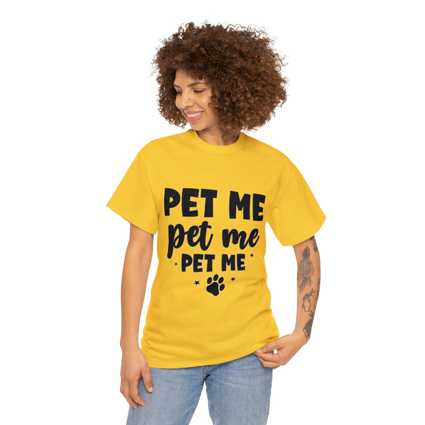 Pet Me Heavy Cotton Tee