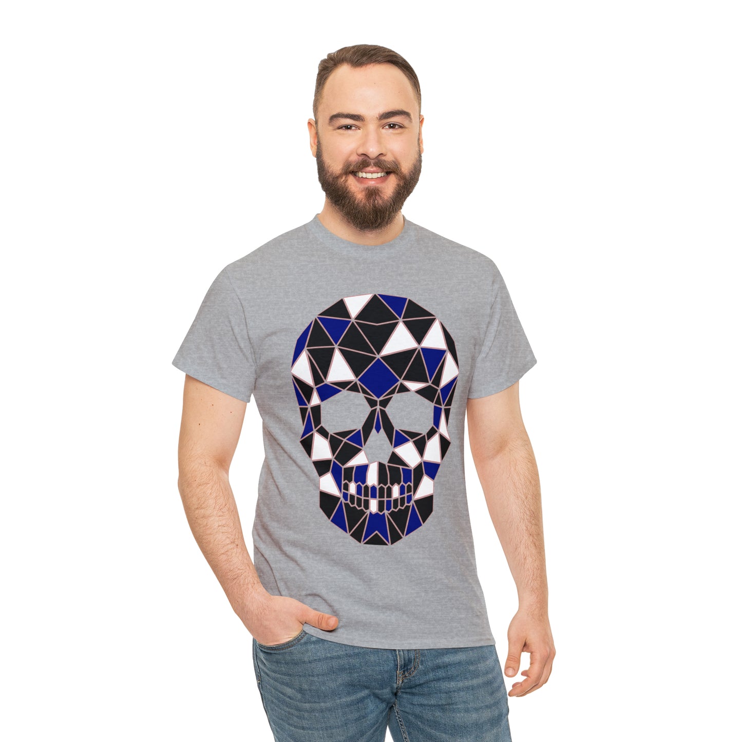 Skull Mosaic Heavy Cotton Tee