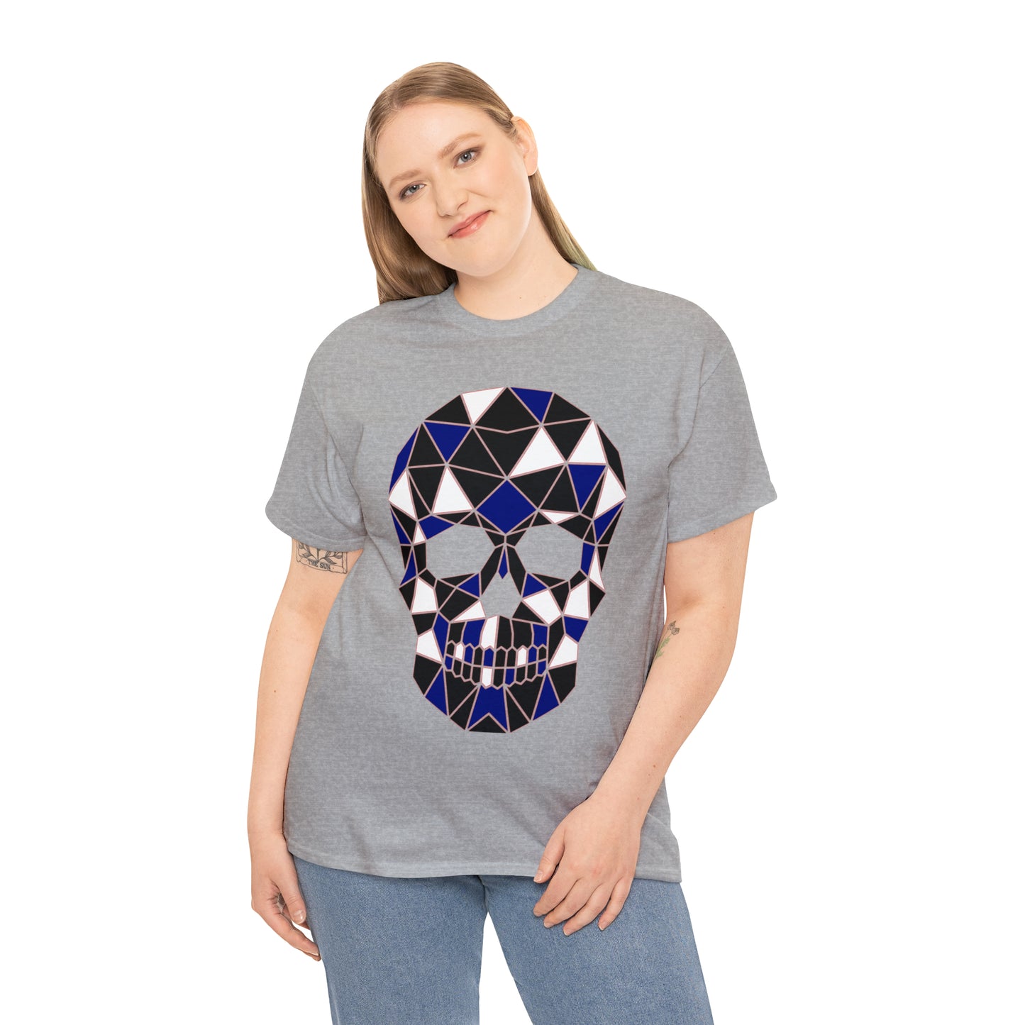 Skull Mosaic Heavy Cotton Tee