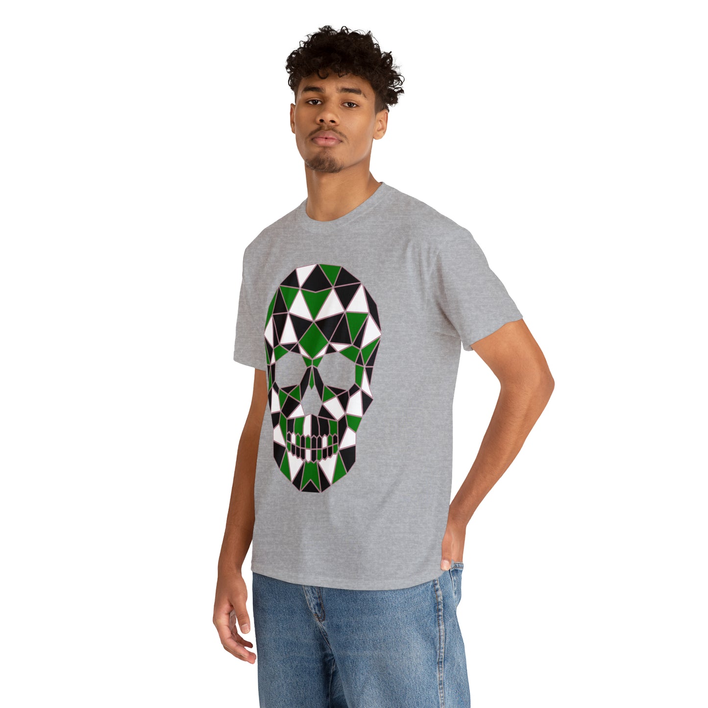 Skull Mosaic 3 Heavy Cotton Tee