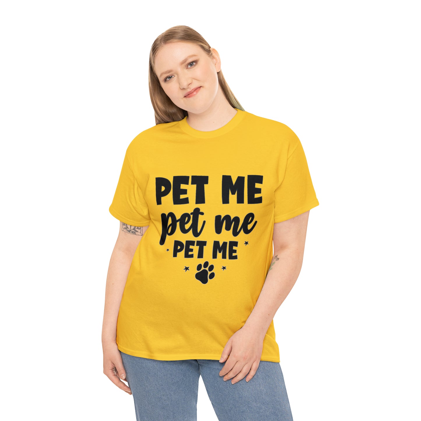 Pet Me Heavy Cotton Tee