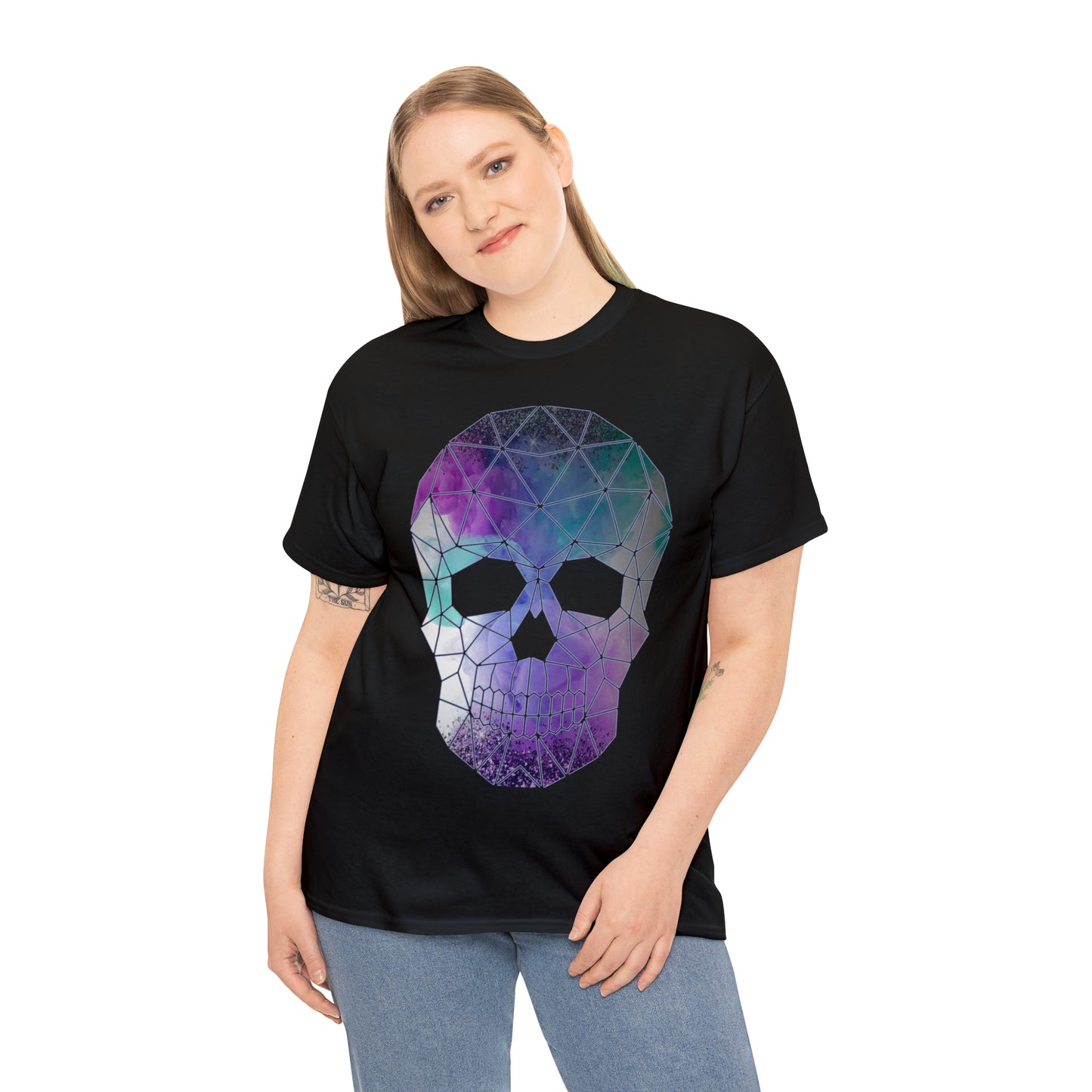 Skull Mosaic 2 Heavy Cotton Tee